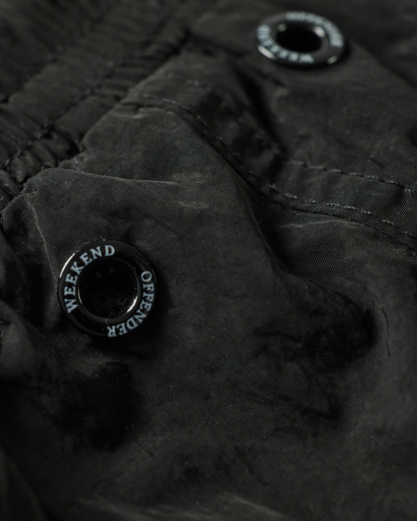 Weekend Offender Stacks Swim Shorts Black