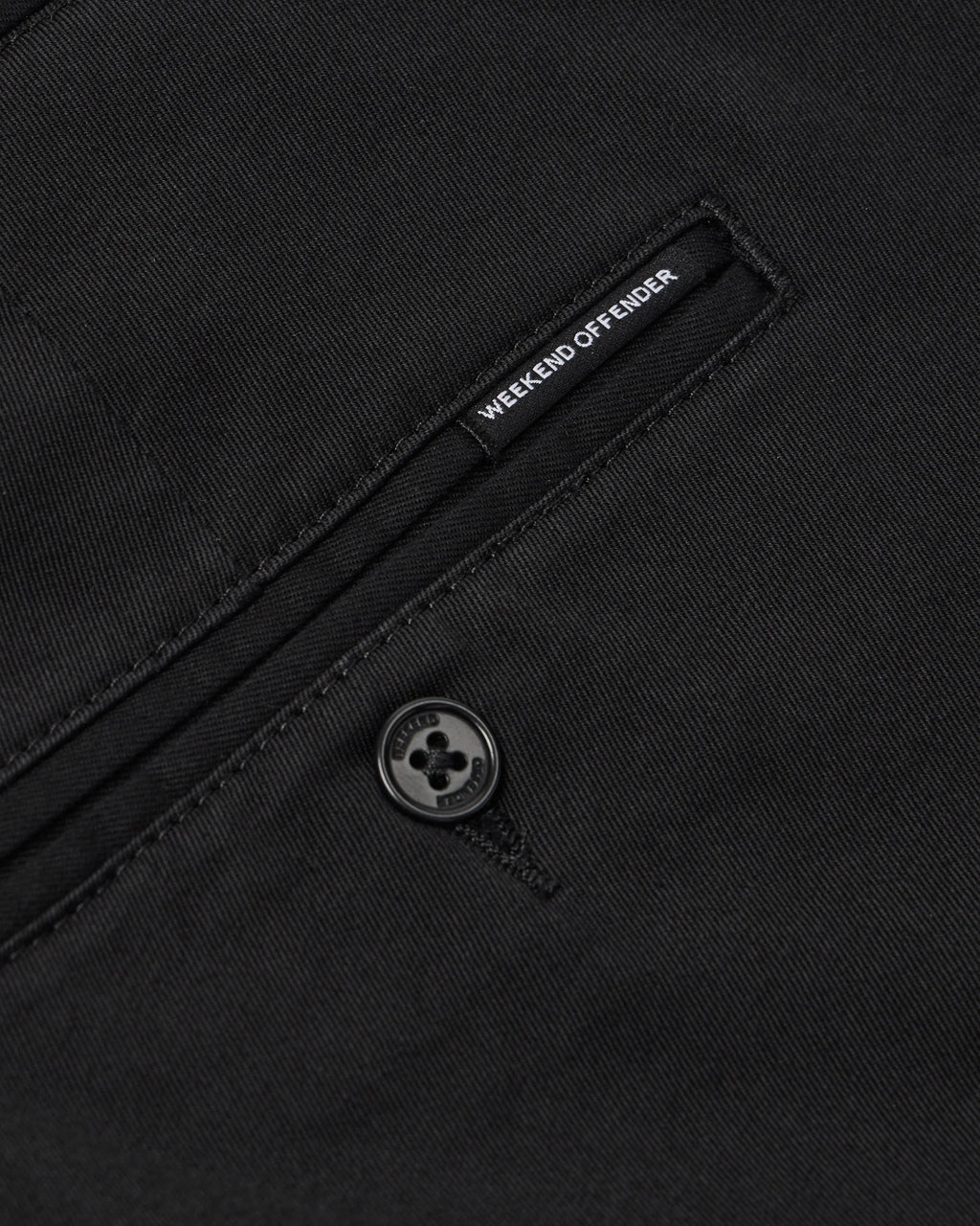 Weekend Offender Chino pant black