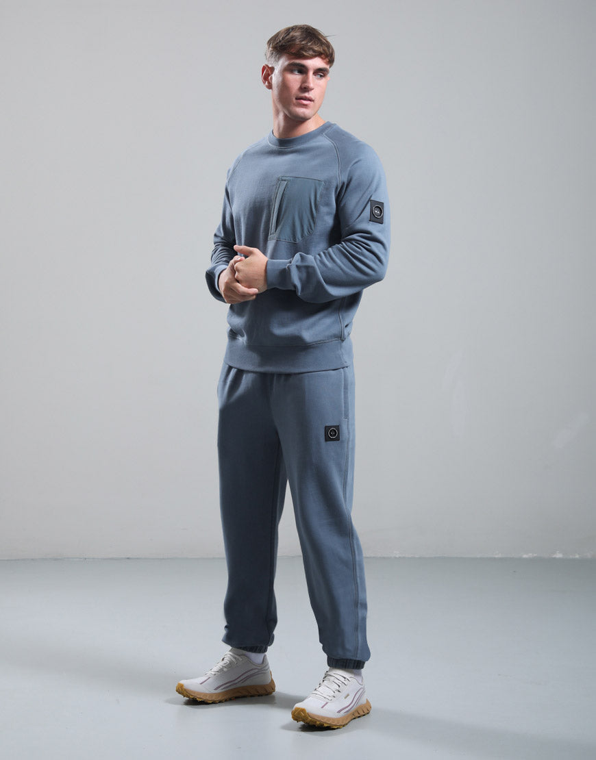 Marshall Artist Lennox crew neck stormgrey