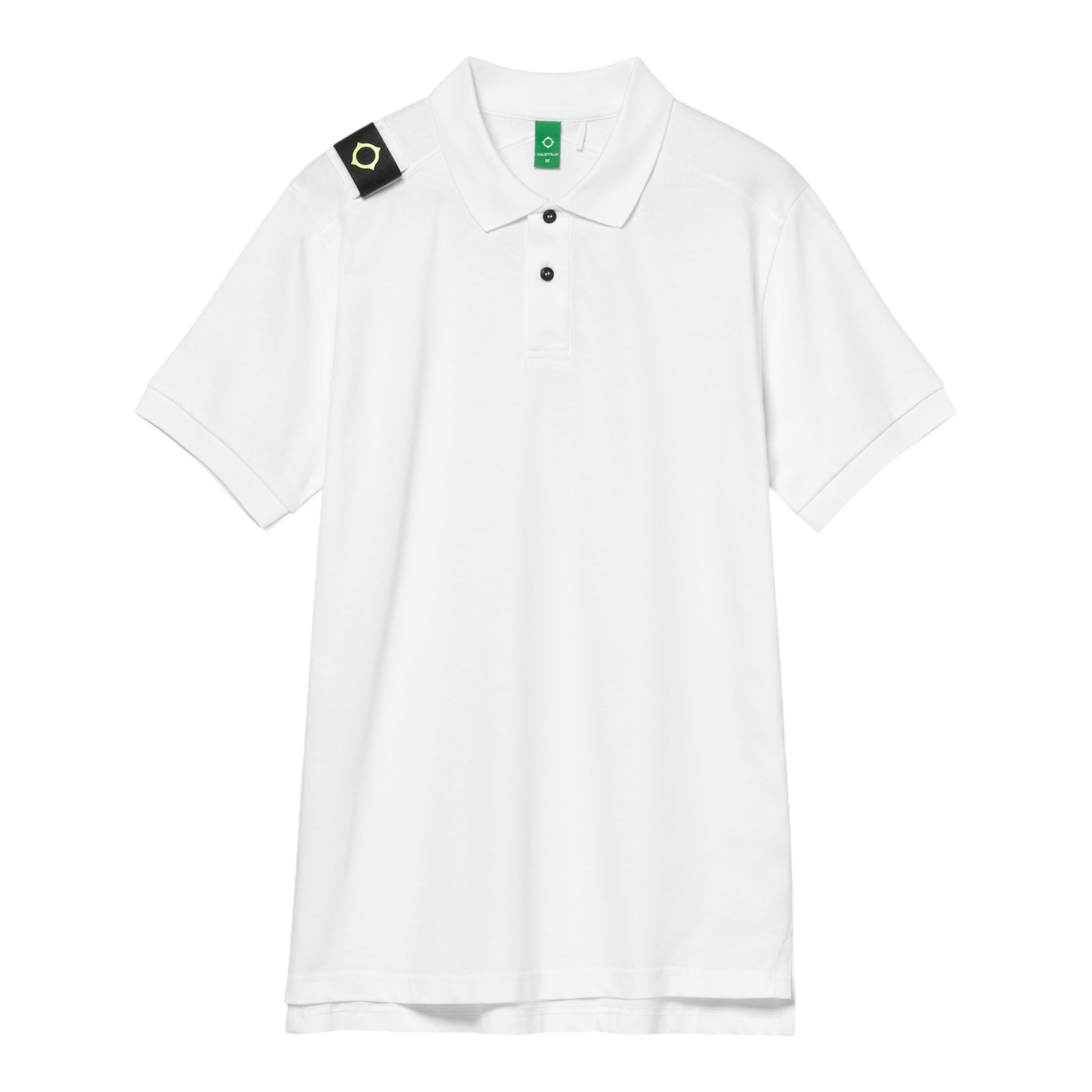Ma.Strum Volt jersey polo optic white