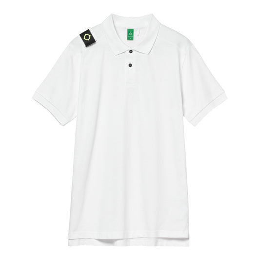 Ma.Strum Volt jersey polo optic white