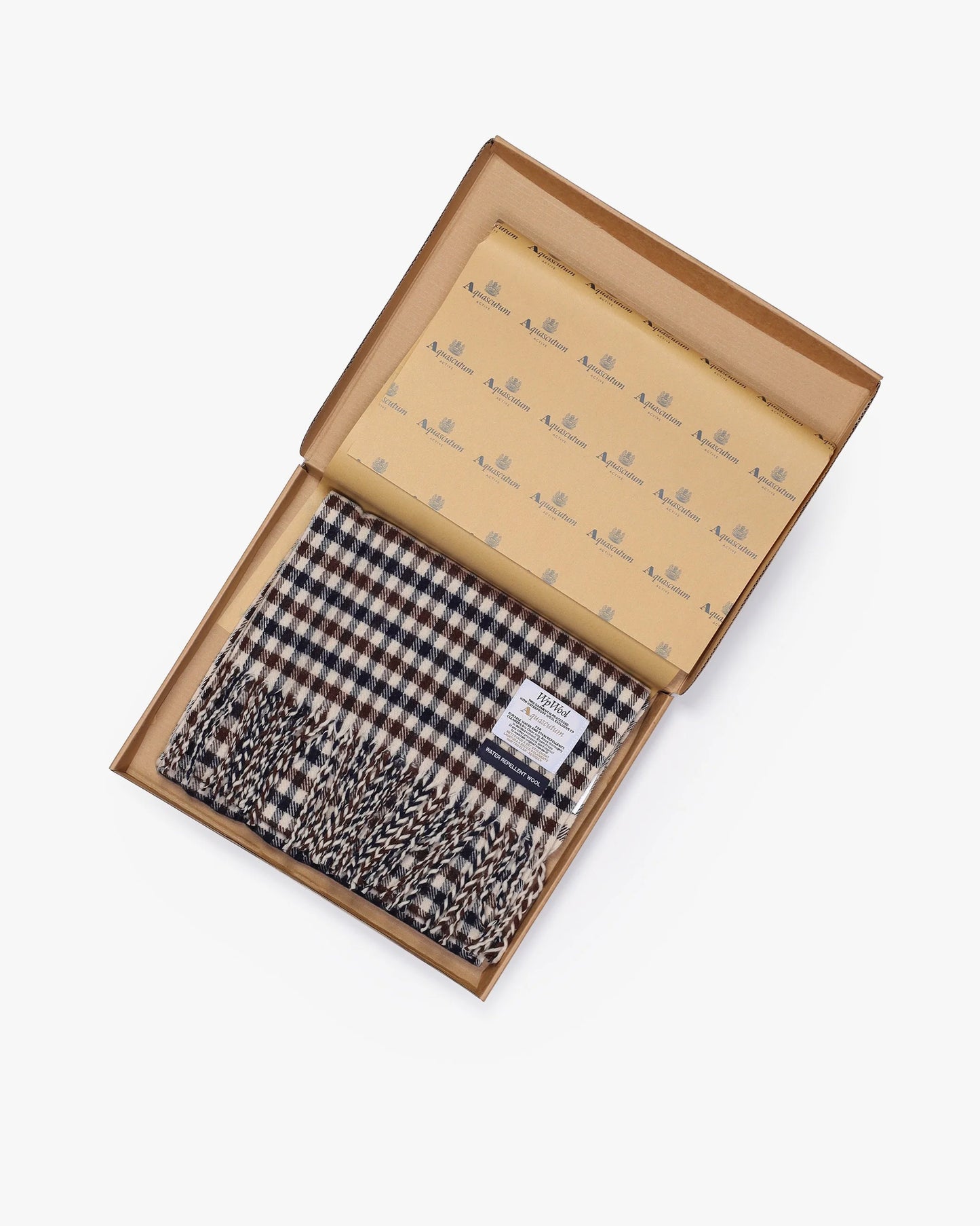 Aquascutum Wool Iconic Scarf