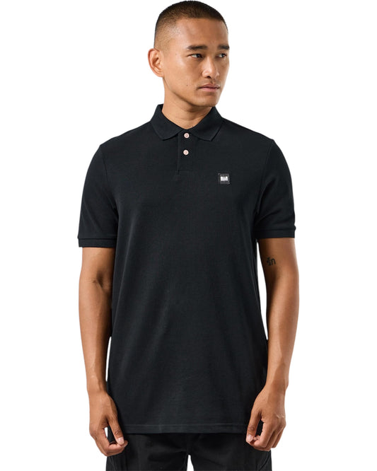 Weekend Offender Caneiros Polo Shirt Black