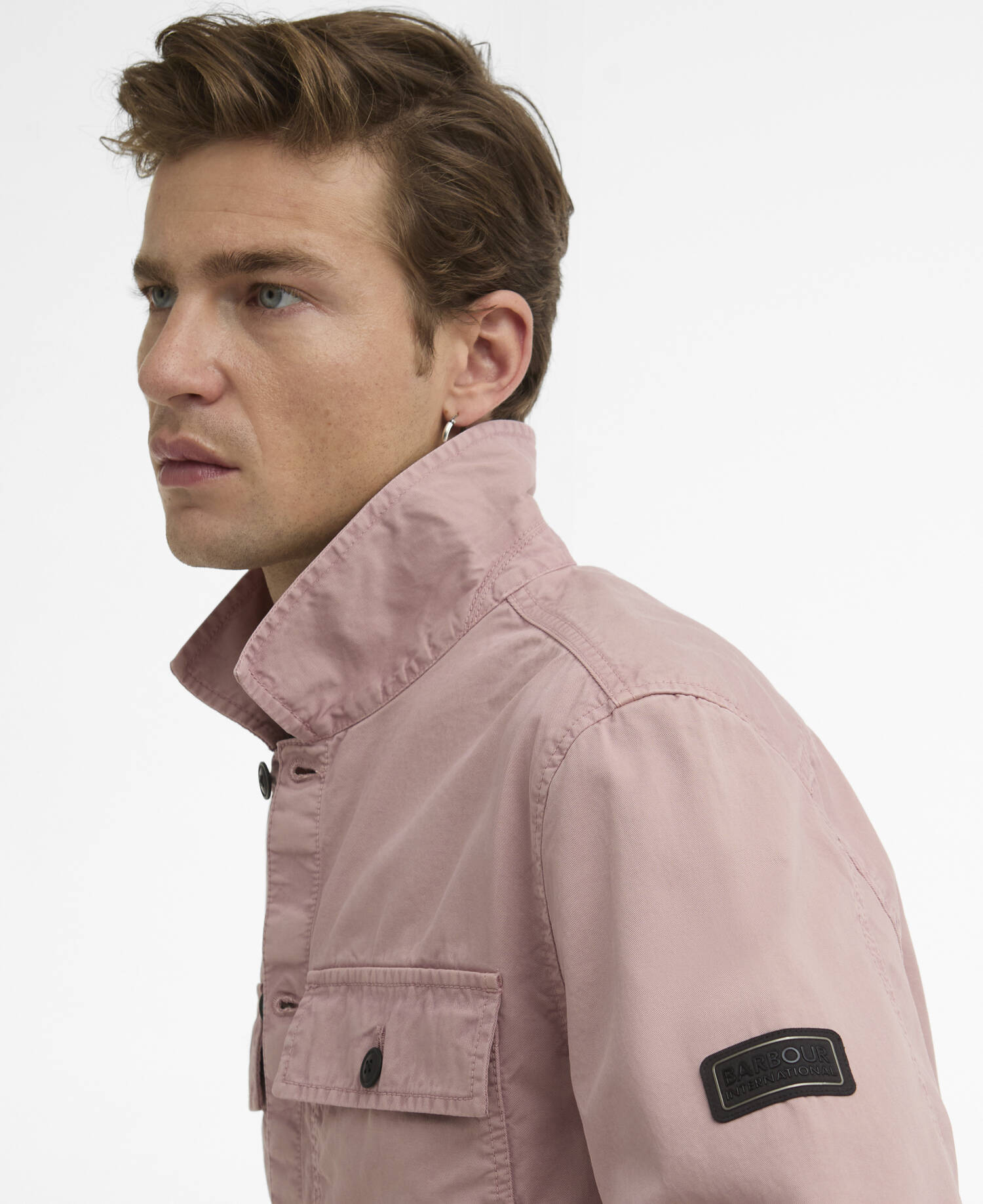 Barbour International Arlo overshirt woodrose