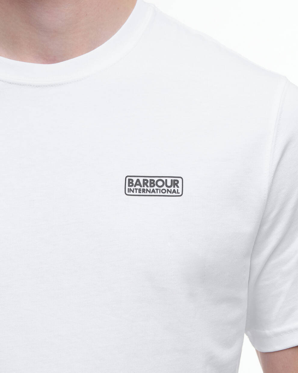 Barbour International Small logo white
