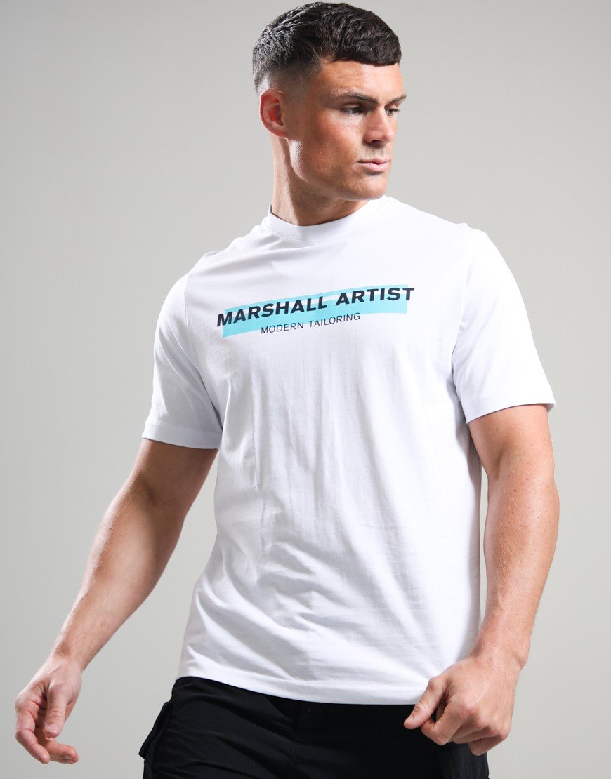 Marshall Artist Seafield tee white
