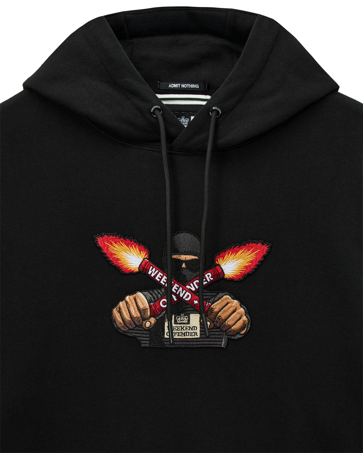 Weekend Offender Fulgar hoodie black