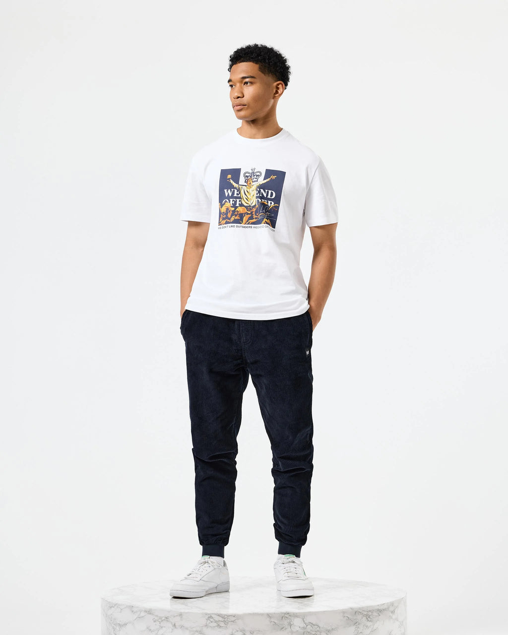 Weekend Offender Leo Gregory white