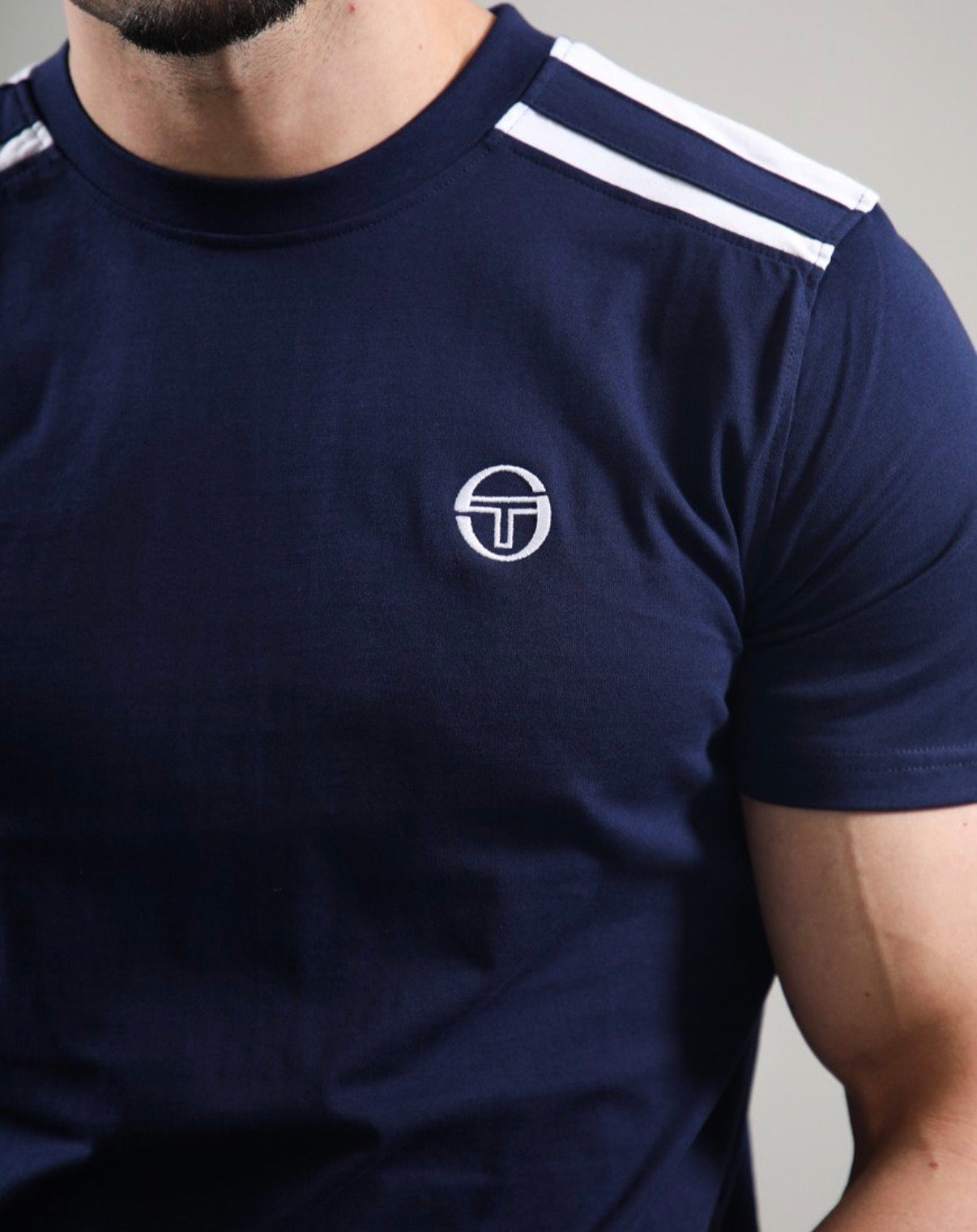 Sergio Tacchini Locchi t-shirt maritime blue