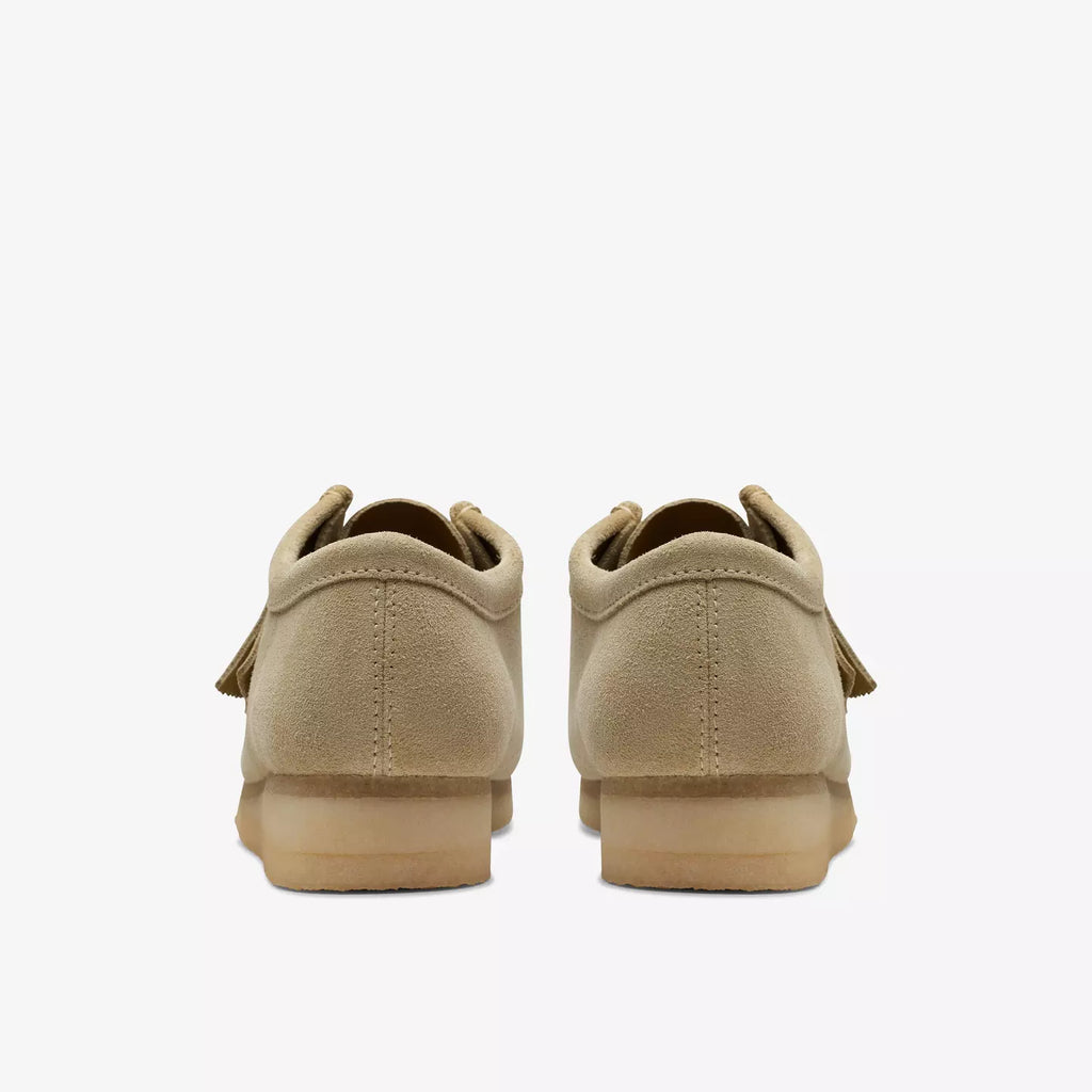Clarks Wallabee maple suede