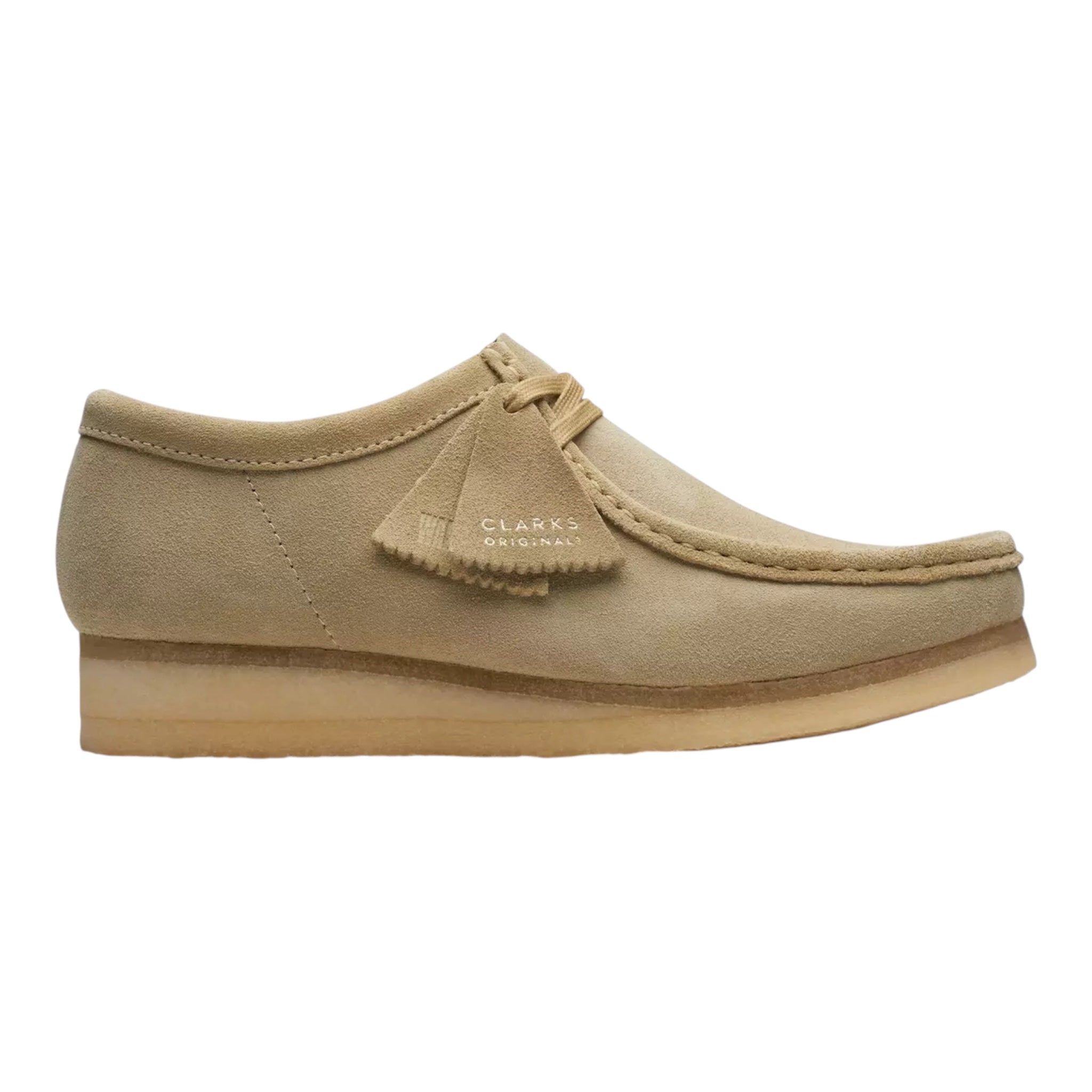 Clarks Wallabee maple suede