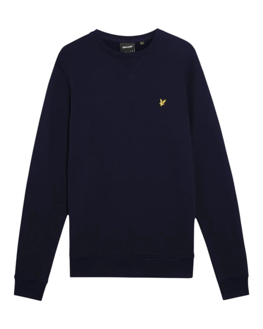 Lyle and Scott Crew Neck Sweatshirt Navy