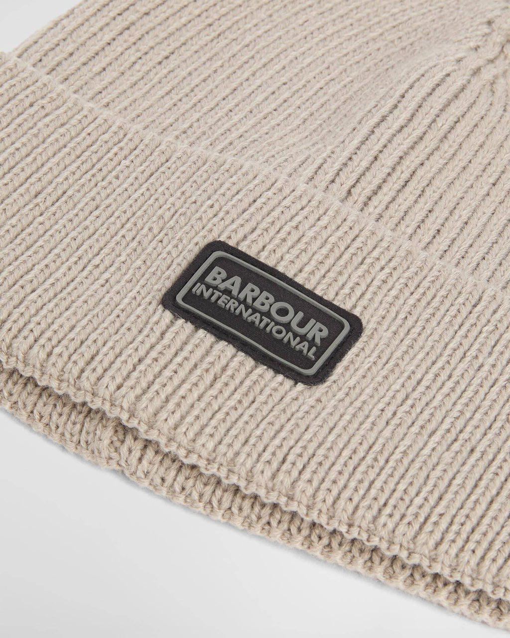 Barbour International Sweeper beanie & scarf concrete