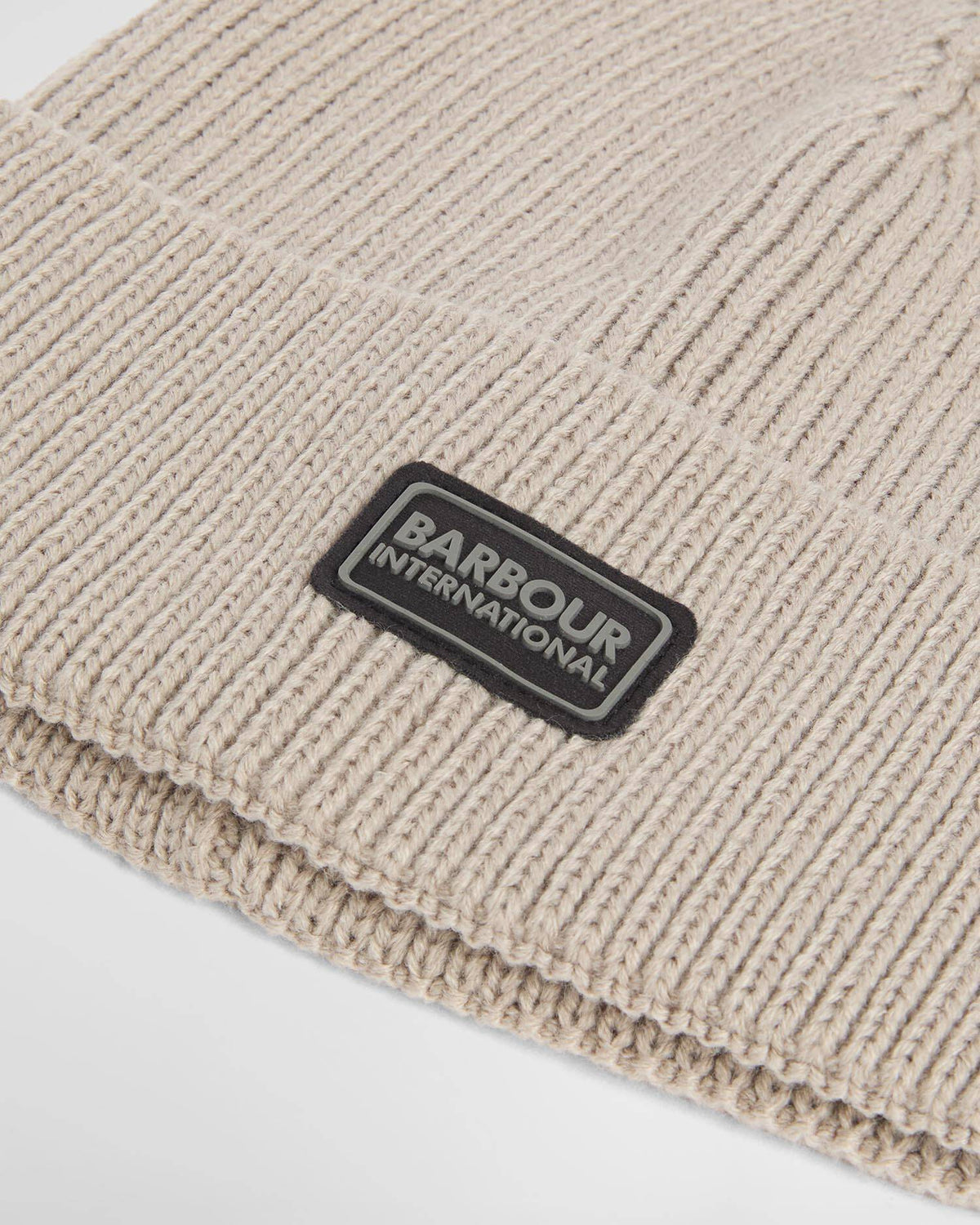 Barbour International Sweeper beanie & scarf concrete