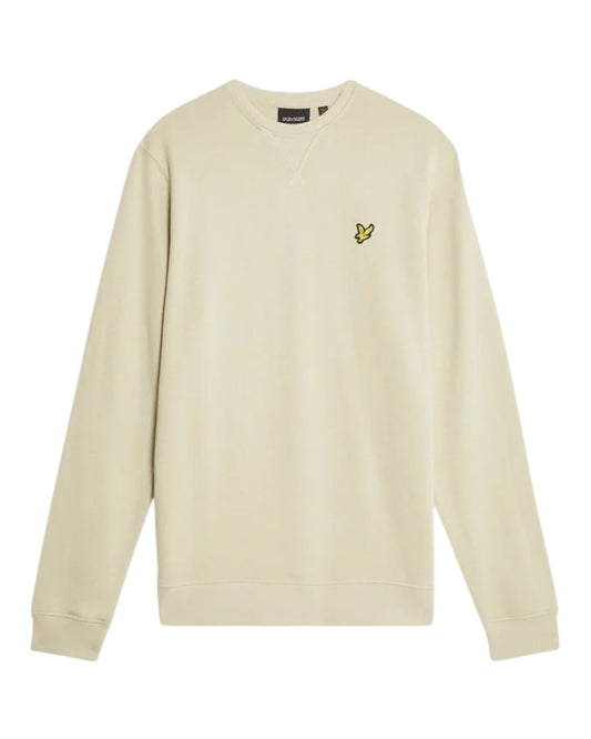 Lyle and Scott Crew Neck Sweatshirt Grey Taupe