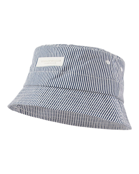 Weekend Offender Navas Bucket Hat Ticking Stripe
