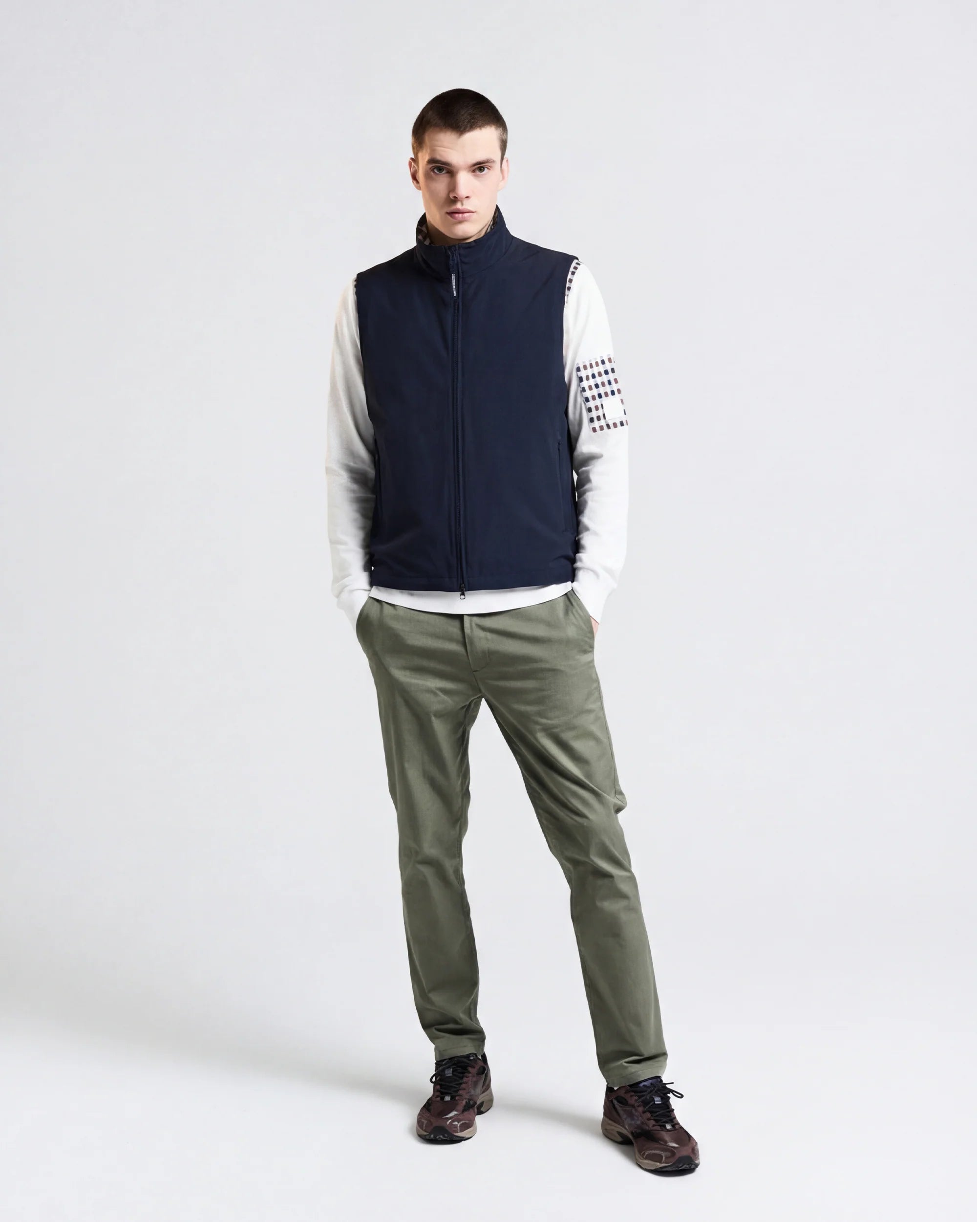 Aquascutum Shell sp vest navy