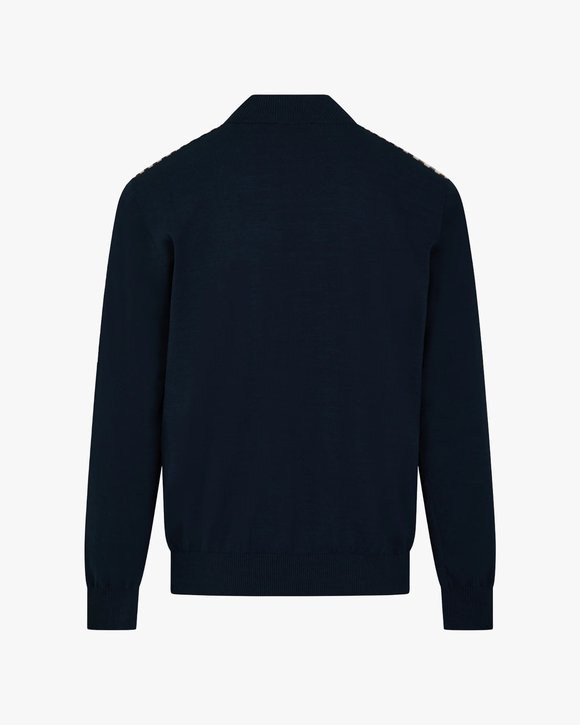 Aquascutum Lamina pocket mock neck navy