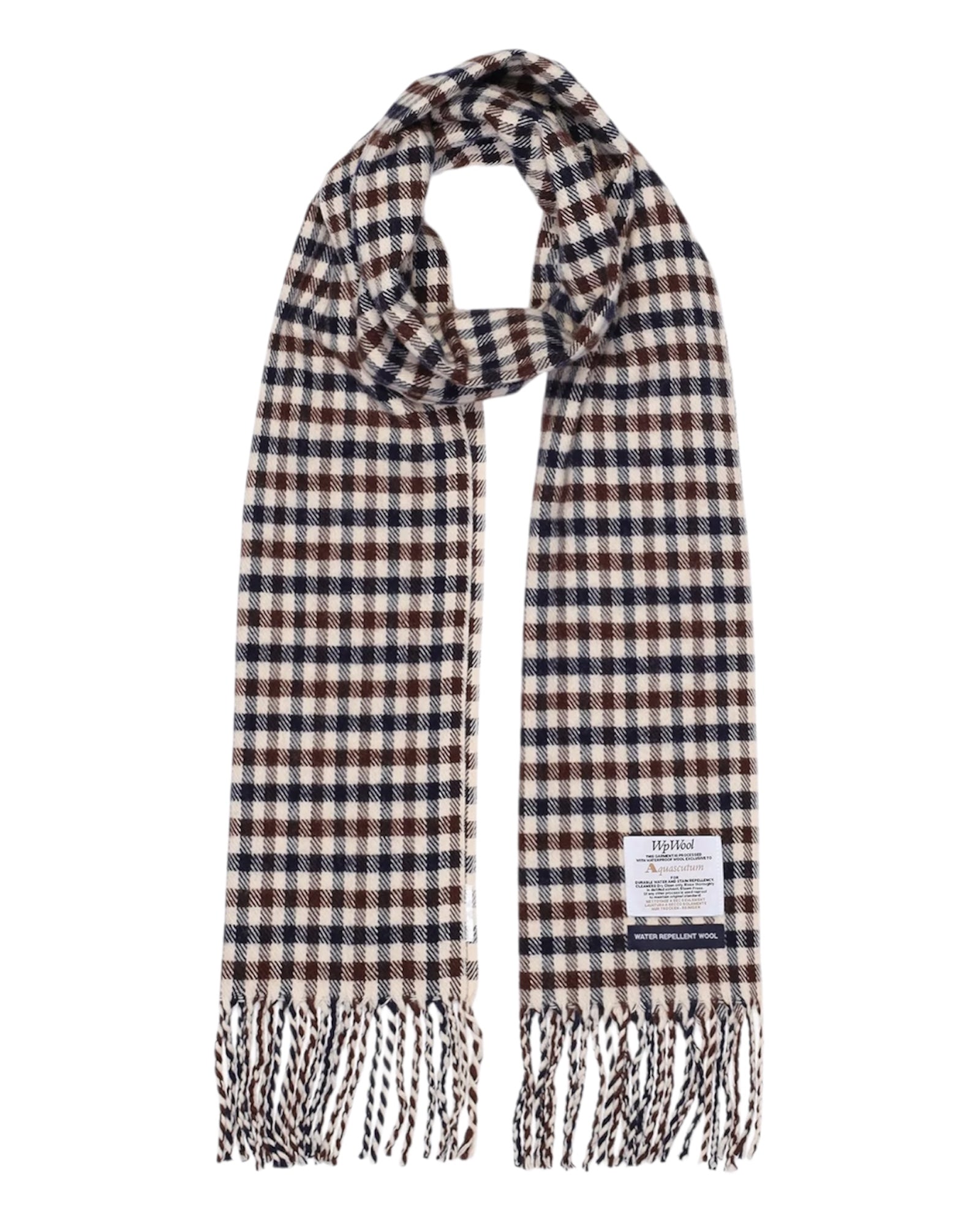 Aquascutum Wool Iconic Scarf