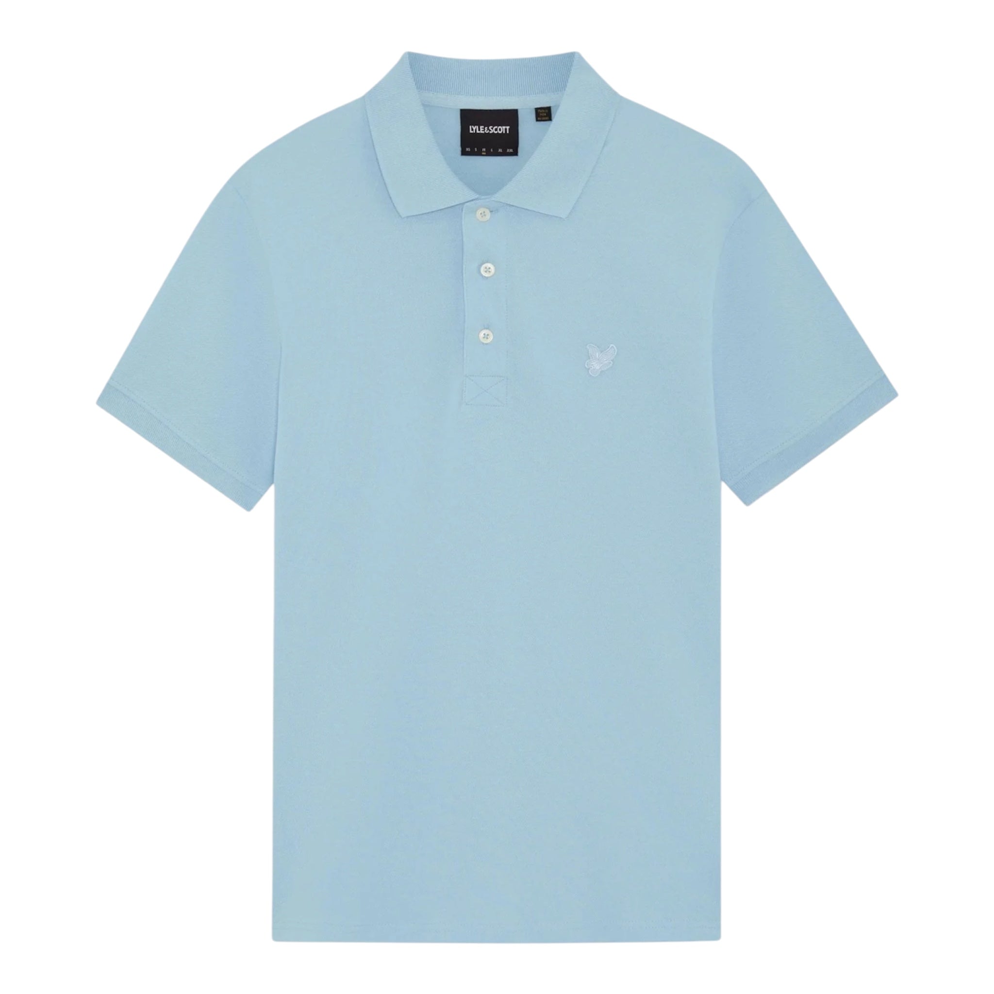 Lyle and Scott Superfine polo airy blue