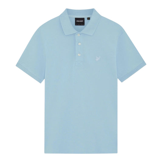 Lyle and Scott Superfine polo airy blue