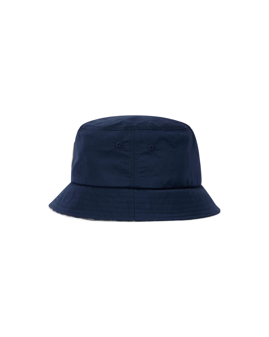 Aquascutum Lamina badge bucket cap navy