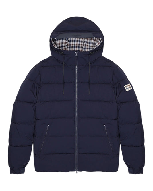 Aquascutum SP Hooded Puffer Navy