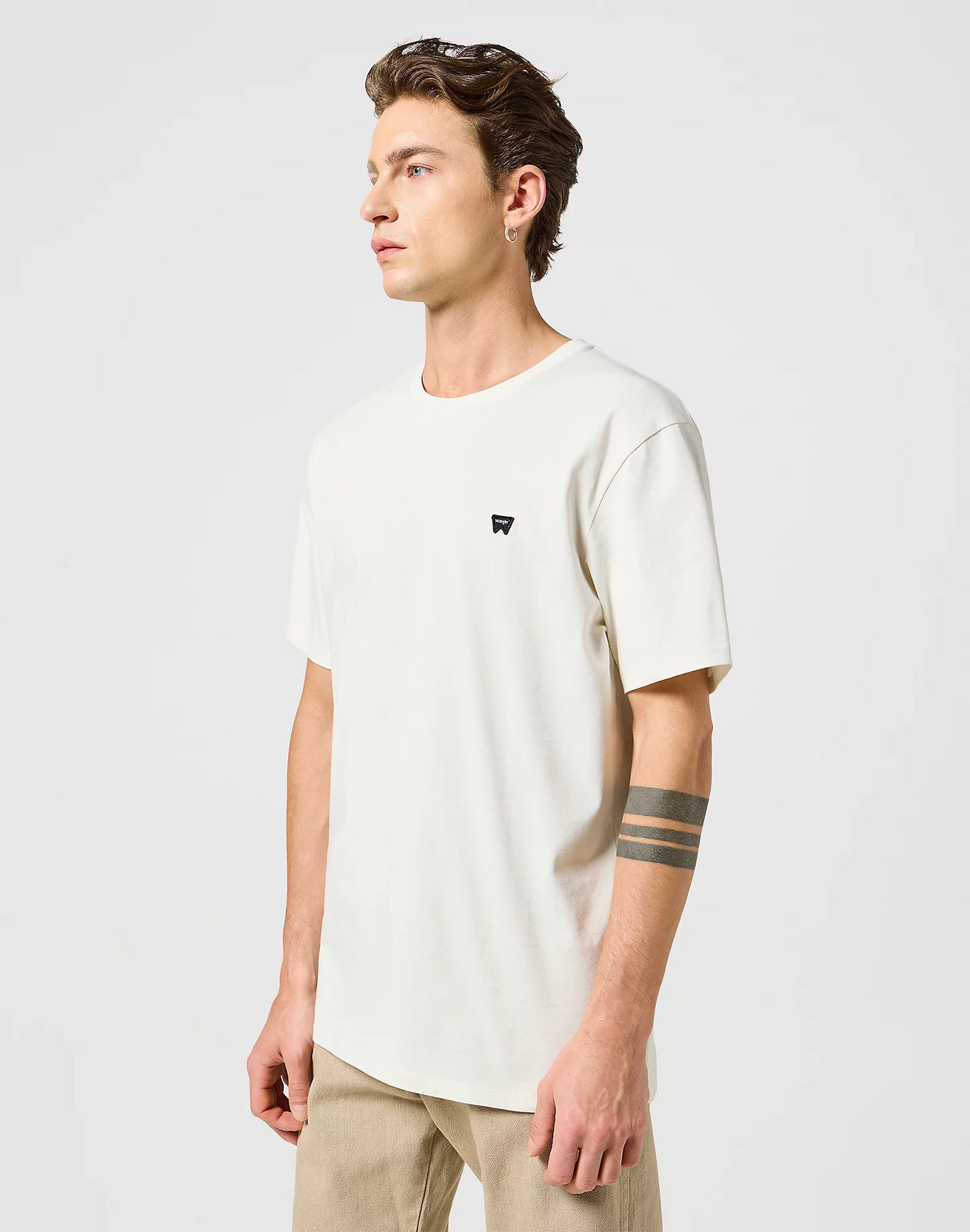 WRANGLER GRAPHIC TEE VINTAGE WHITE