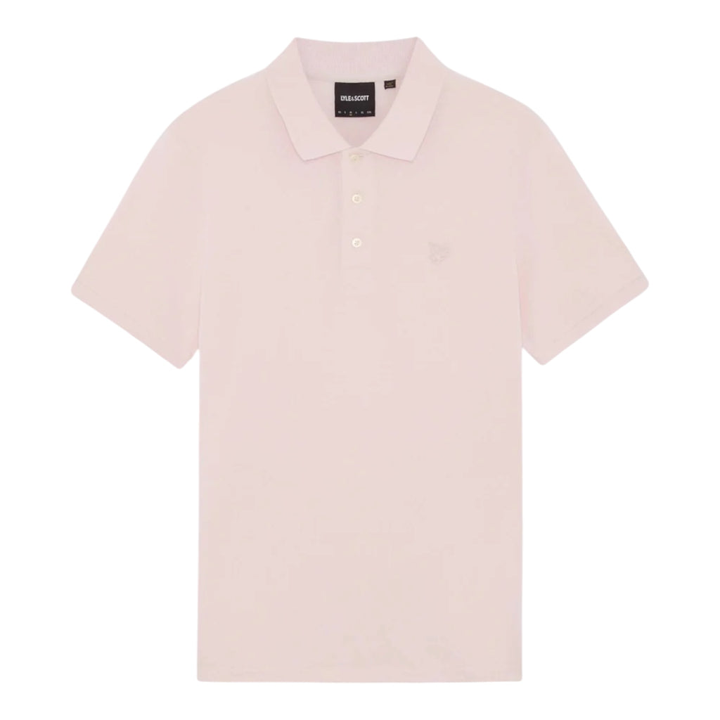 Lyle and Scott Superfine polo pink