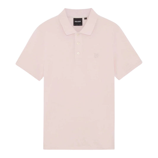 Lyle and Scott Superfine polo pink