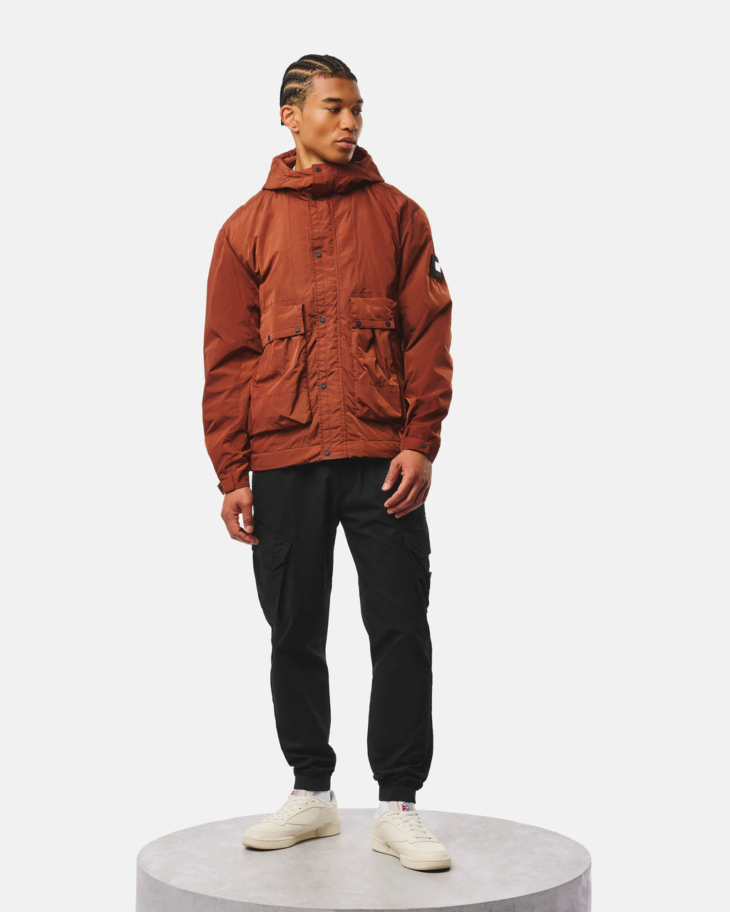 Weekend Offender Tralee city jacket brick