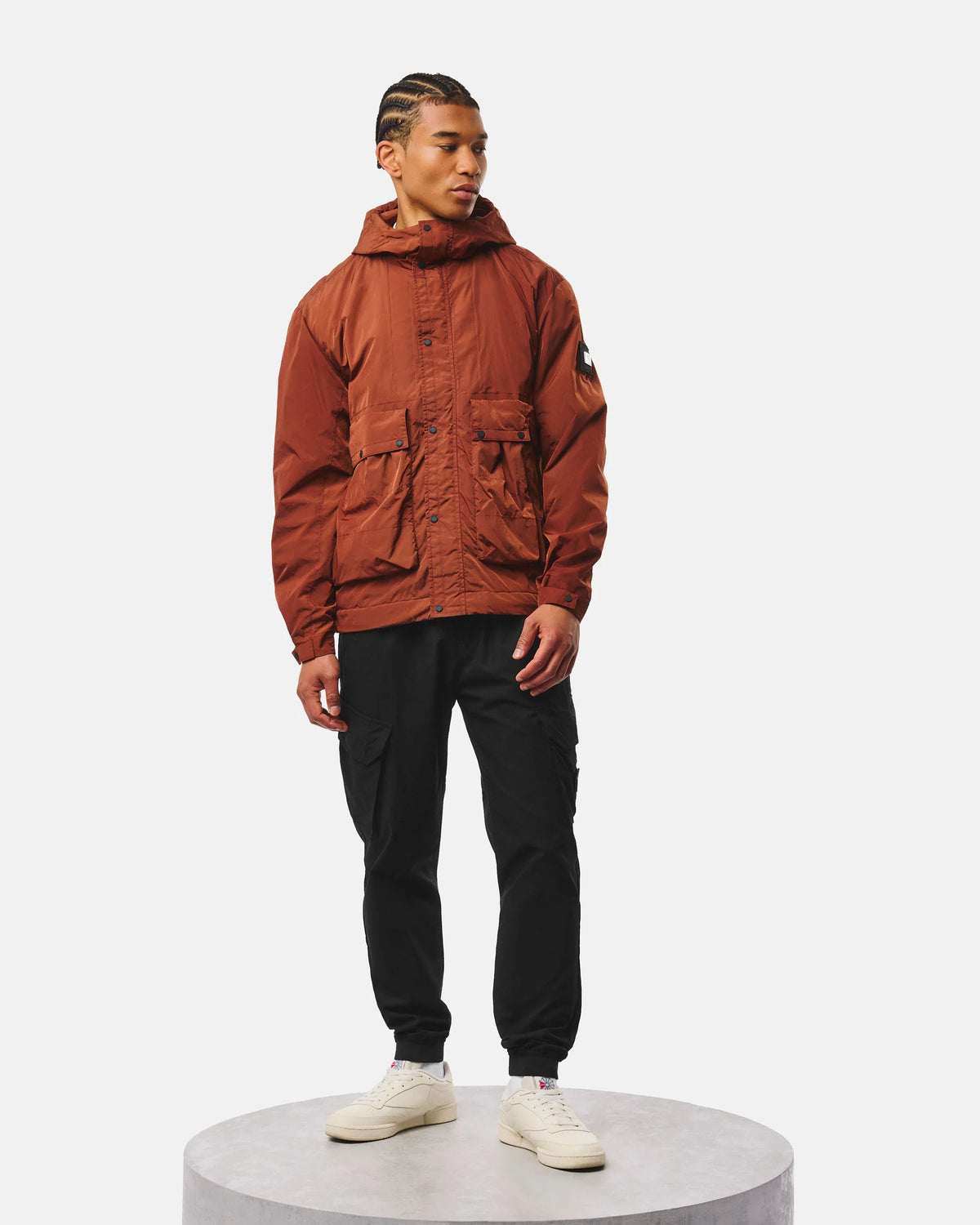 Weekend Offender Tralee city jacket brick