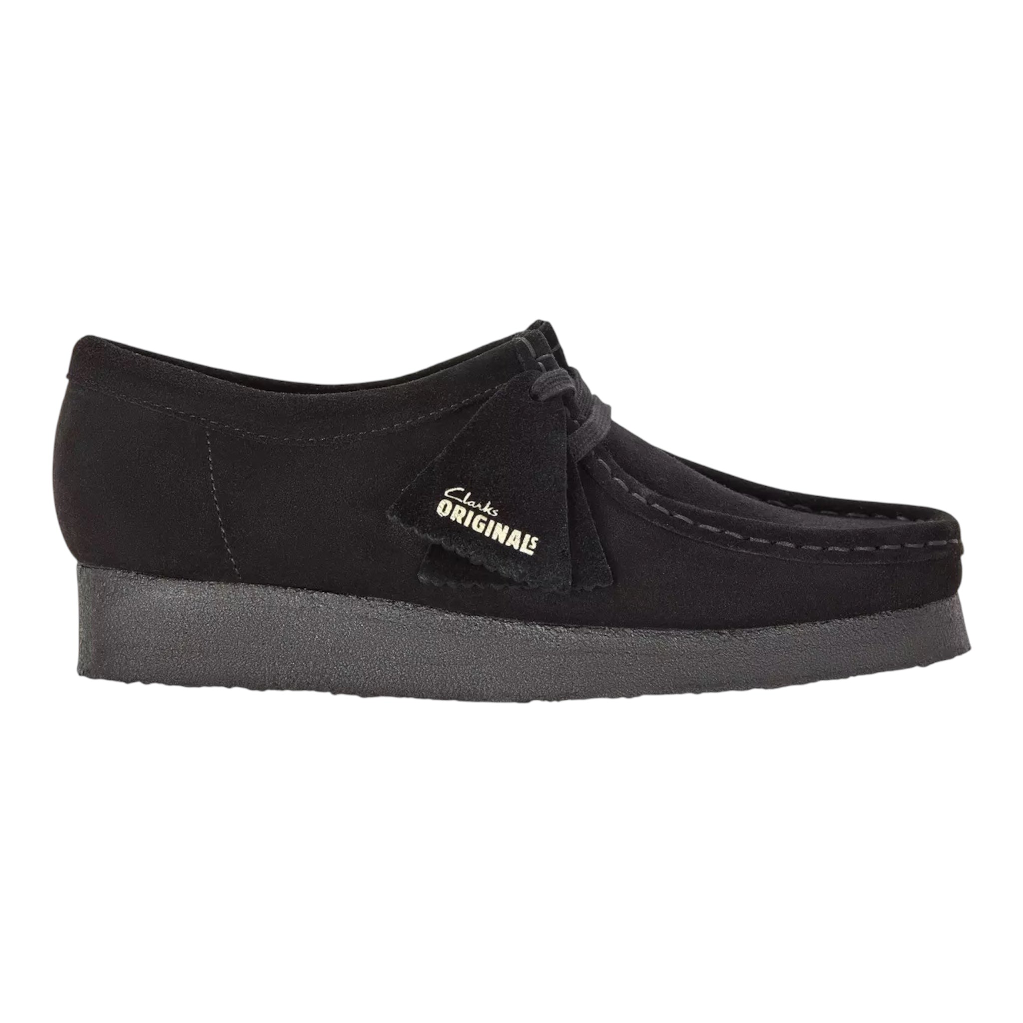 Clarks Originals Wallabee black suede