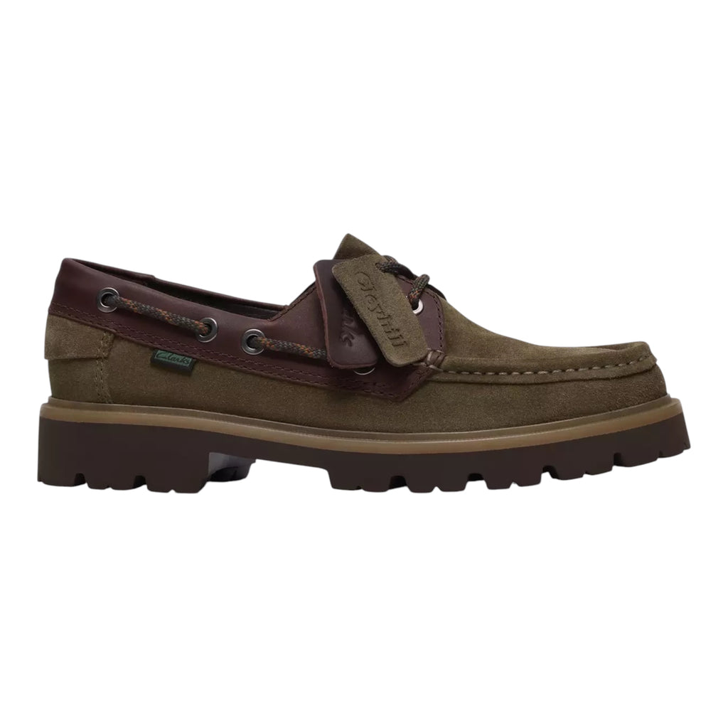 Clarks Cleyhill boat olive