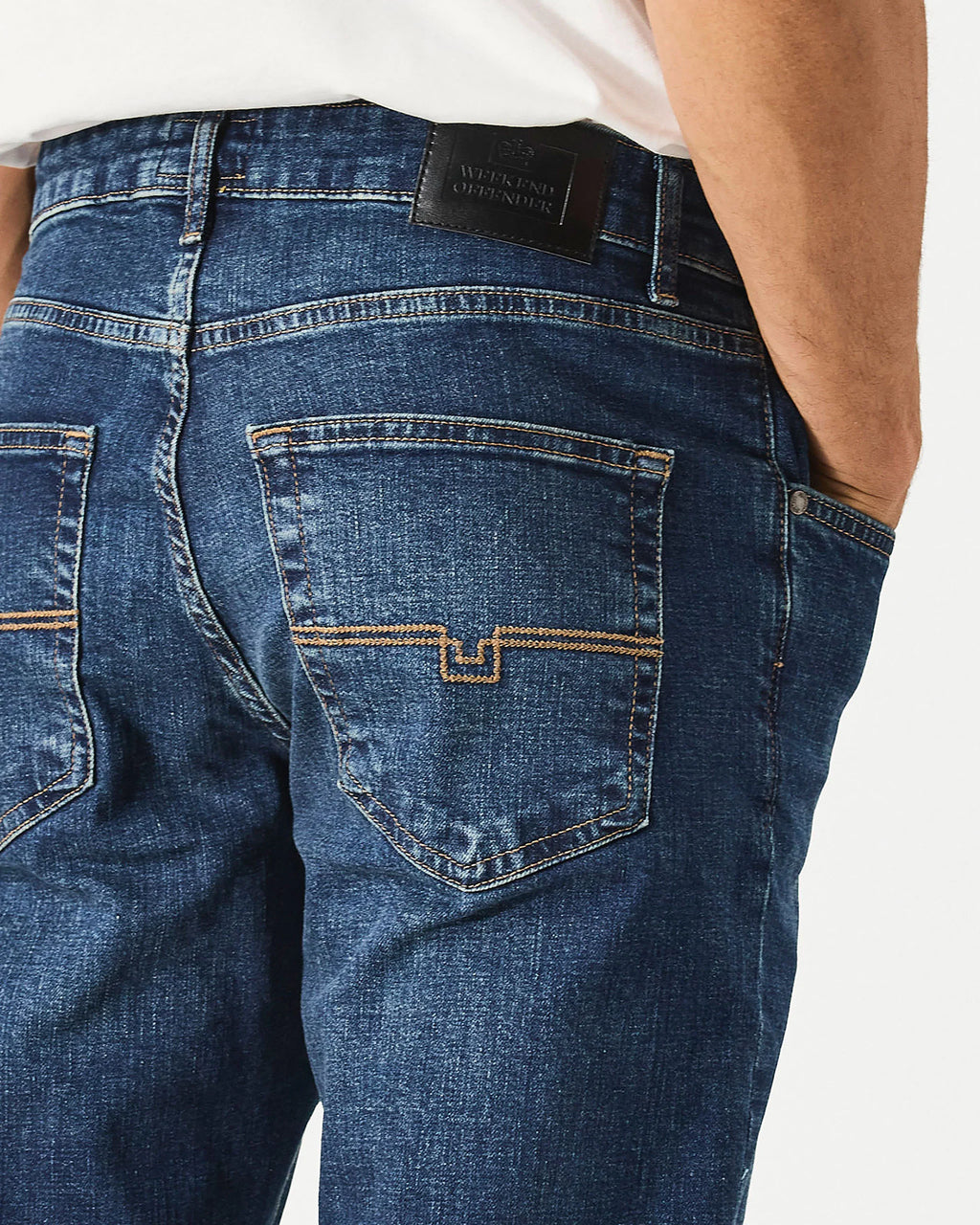 Weekend Offender Tapered fit dark vintage