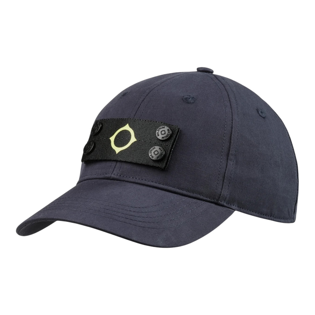 Ma.Strum Badge baseball cap navy