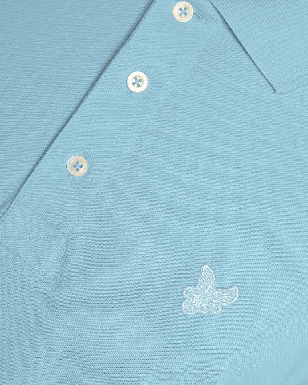 Lyle and Scott Superfine polo airy blue