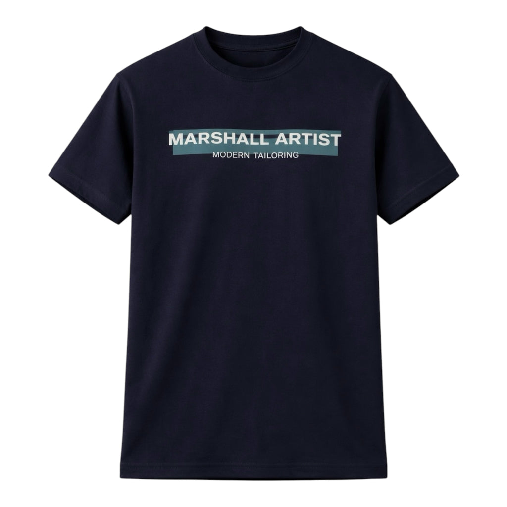 Marshall Artist Seafield tee navy