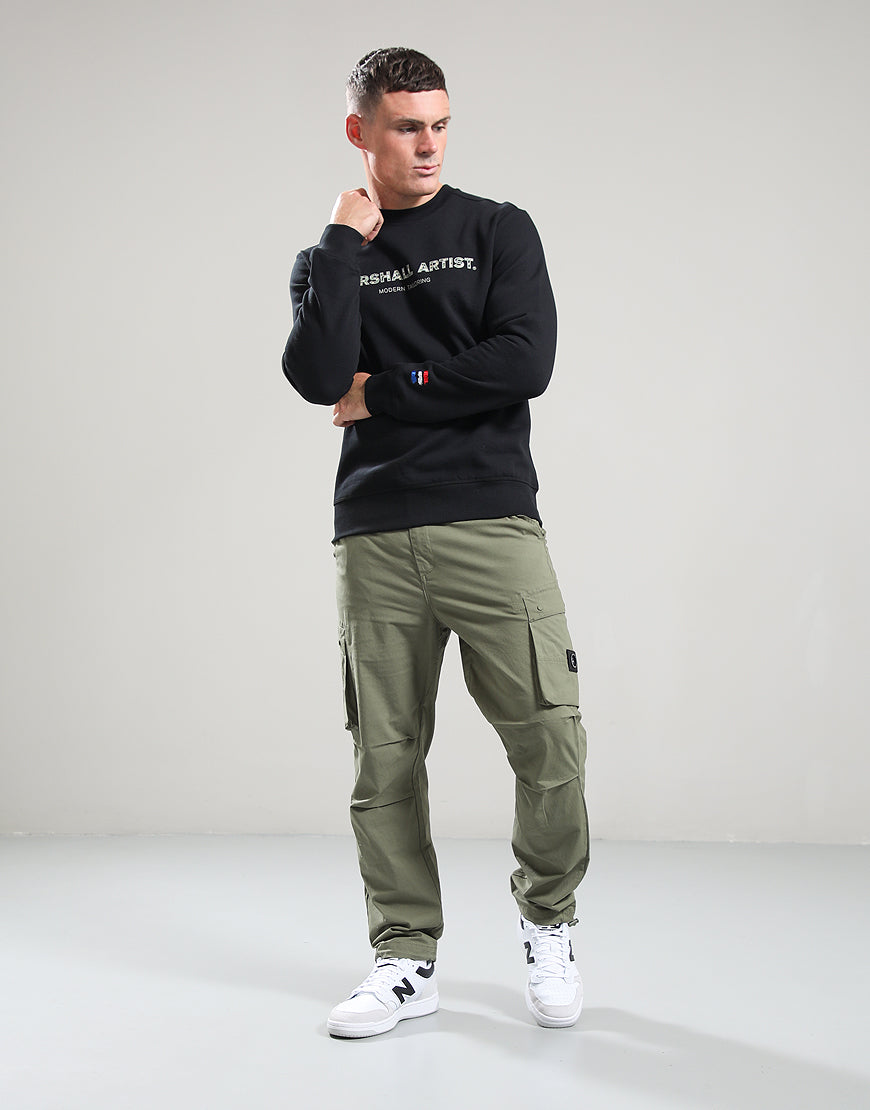 Marshall Artist Resurrection Crew Sweat Black