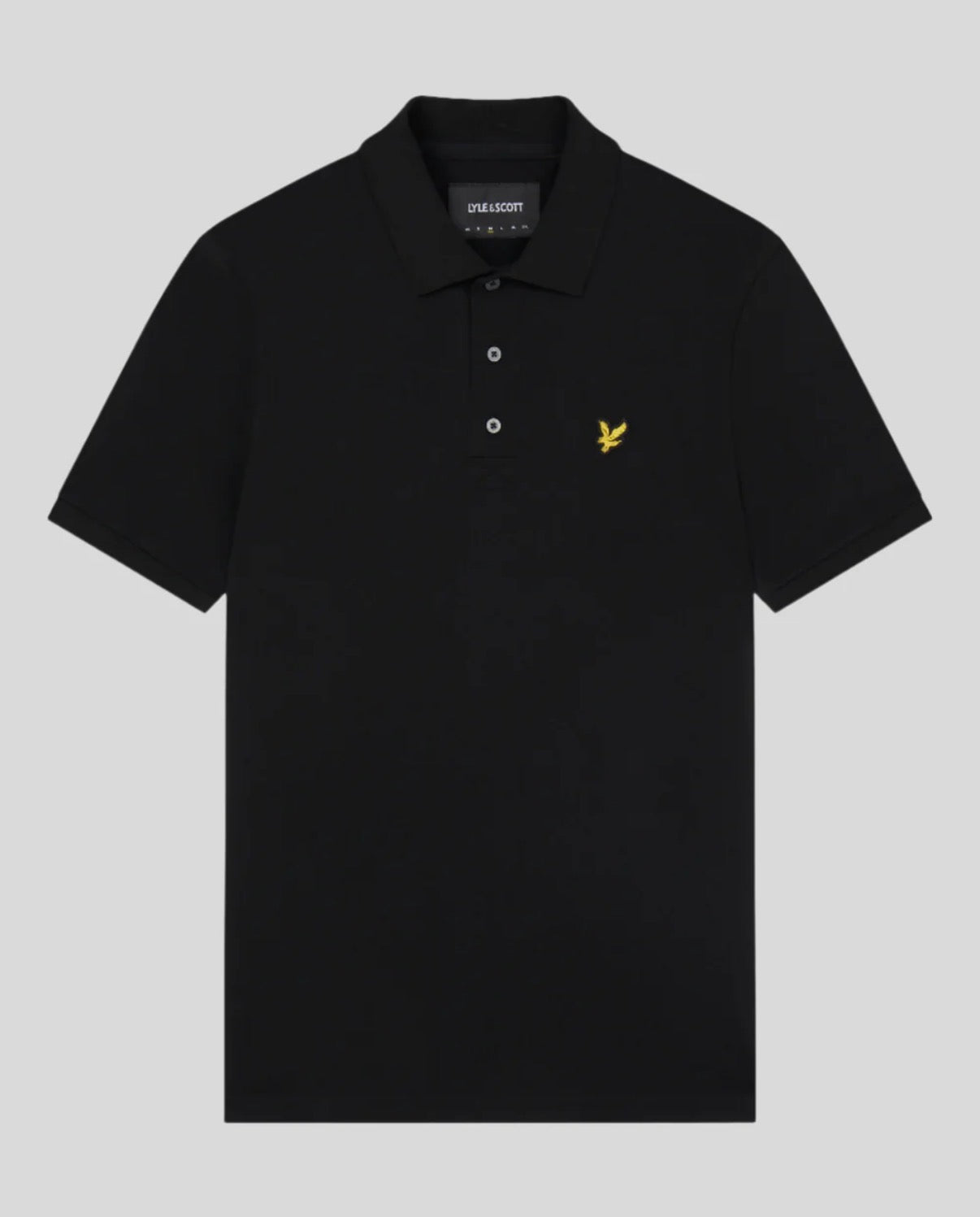 Lyle and scott Plain polo jet black
