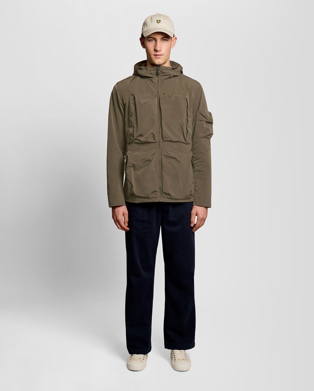 Lyle and Scott Lightweight ripstop khaki