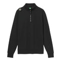 Ma.Strum Quarter zip jet black