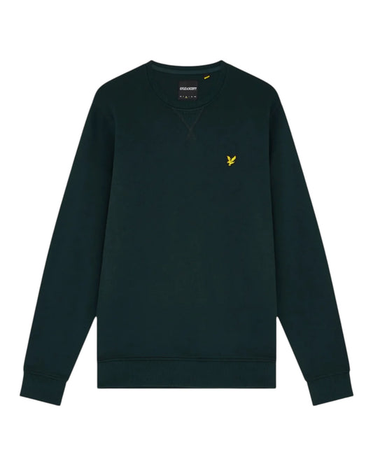Lyle and Scott Crew Neck Sweatshirt Dark Green