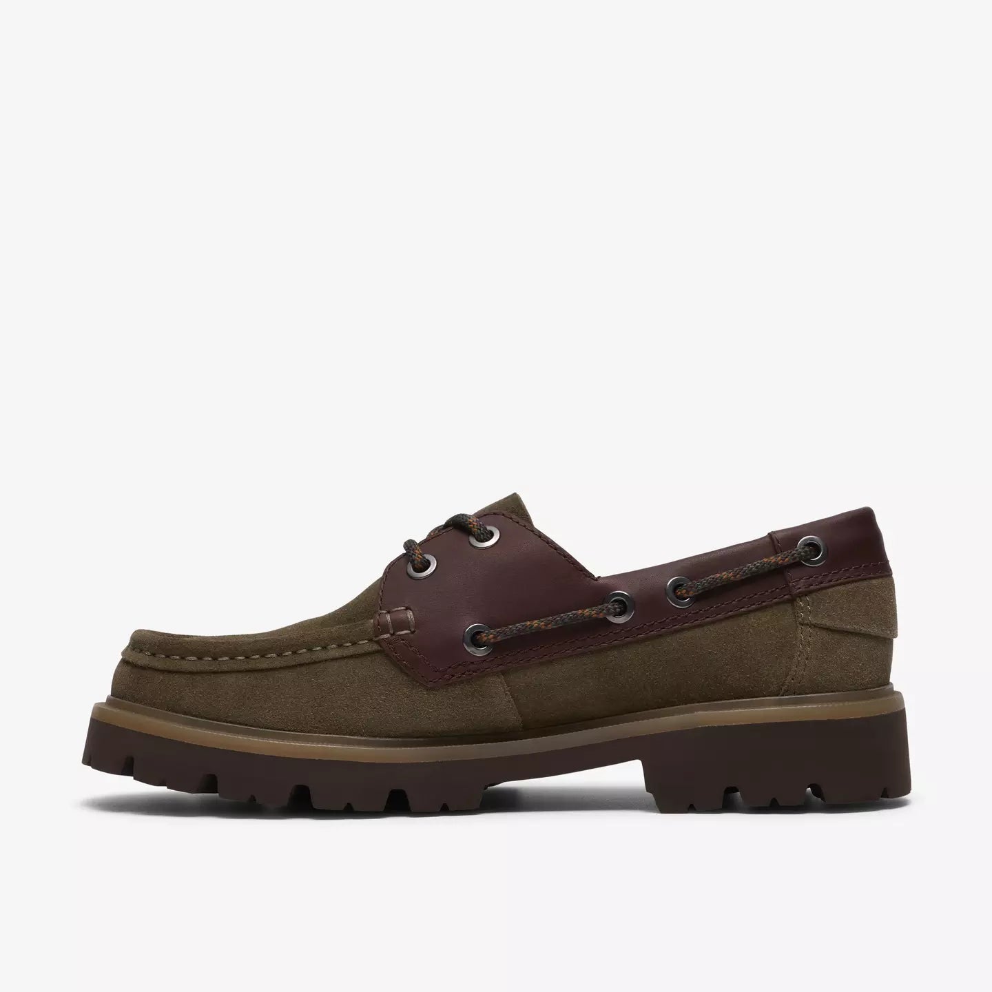 Clarks Cleyhill boat olive