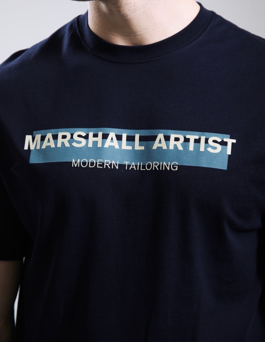 Marshall Artist Seafield tee navy