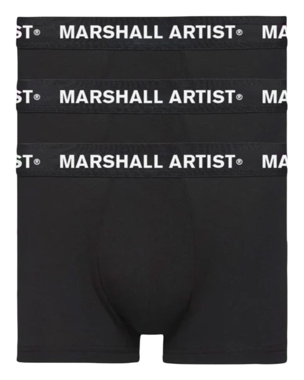 Marshall Artist 3 Pack Boxer Black