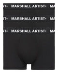 Marshall Artist 3 Pack Boxer Black