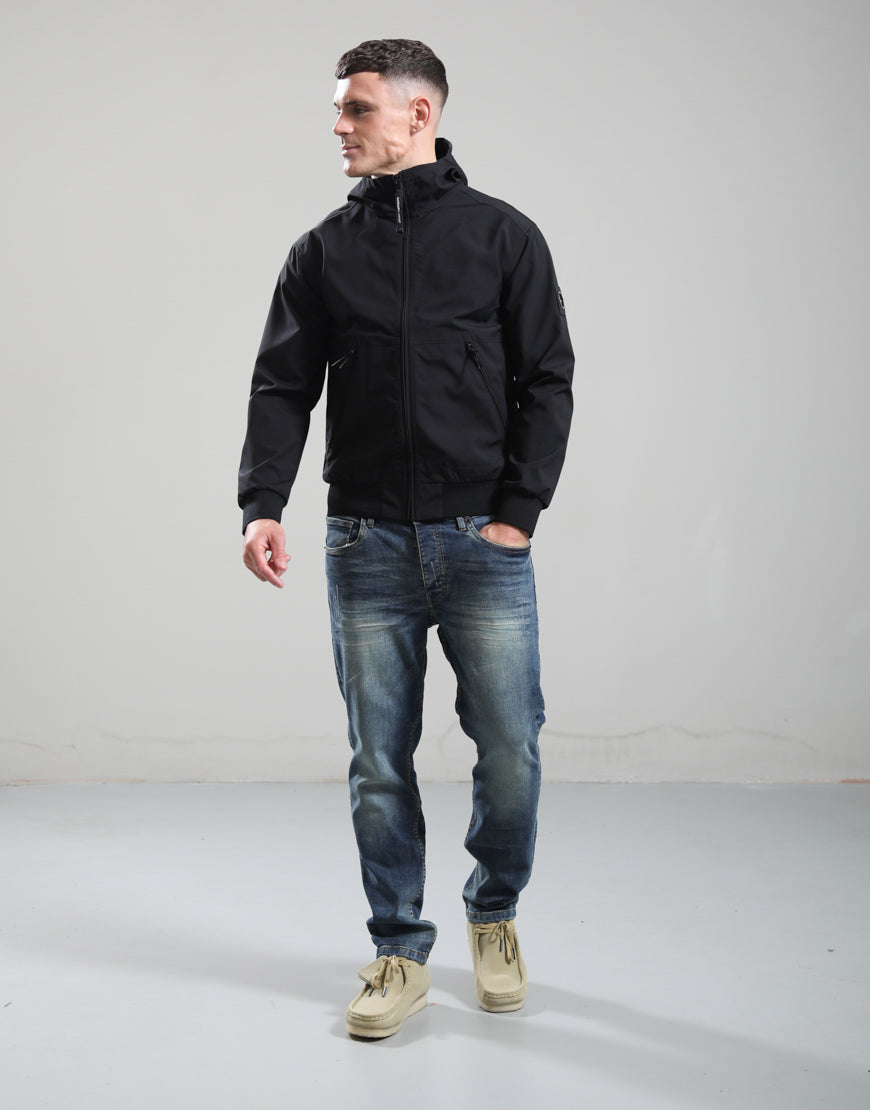 Marshall Artist Dalston lite shell jacket black