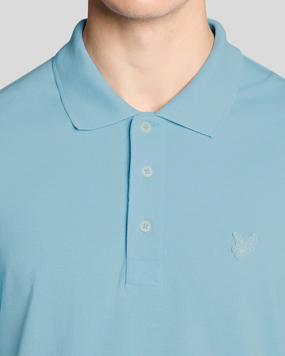 Lyle and Scott Superfine polo airy blue