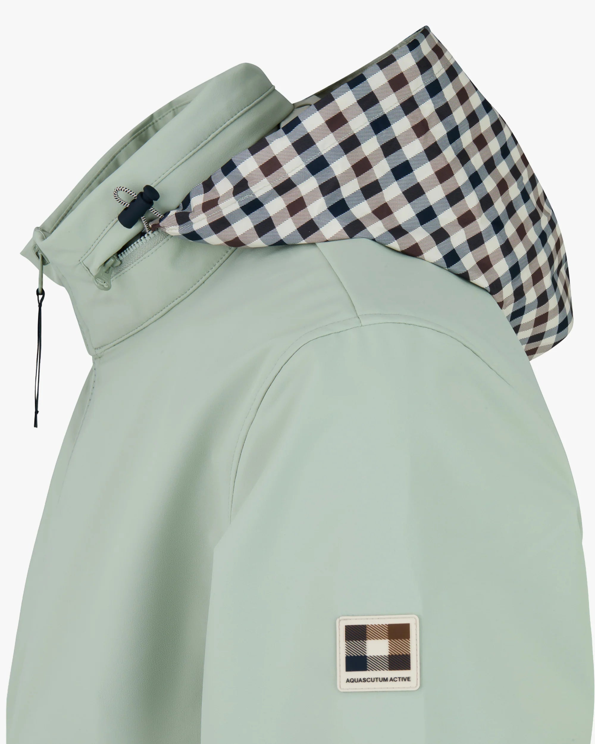 Aquascutum Soft shell mock neck salvia